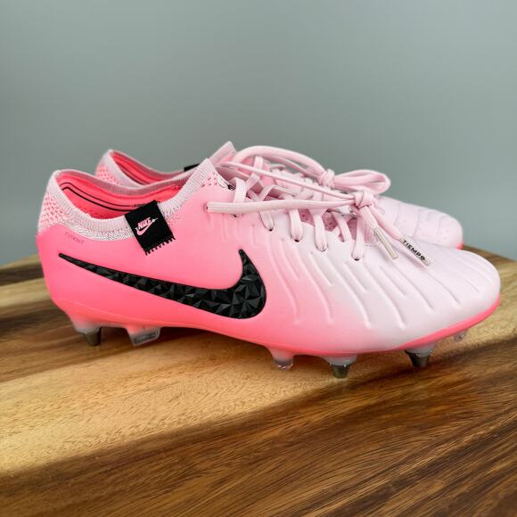 Nike Tiempo Legend 10 Elite SG-Pro Soccer Cleats Pink Men\'s Size 7.5 FN7283-601